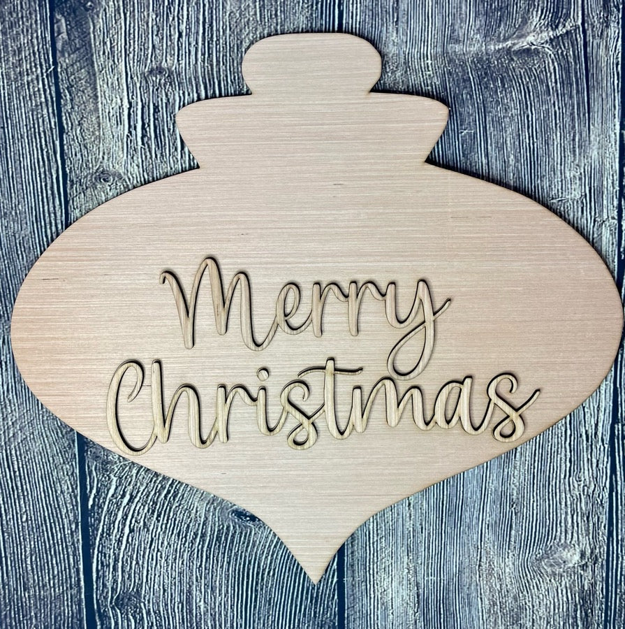 Merry Christmas Bauble