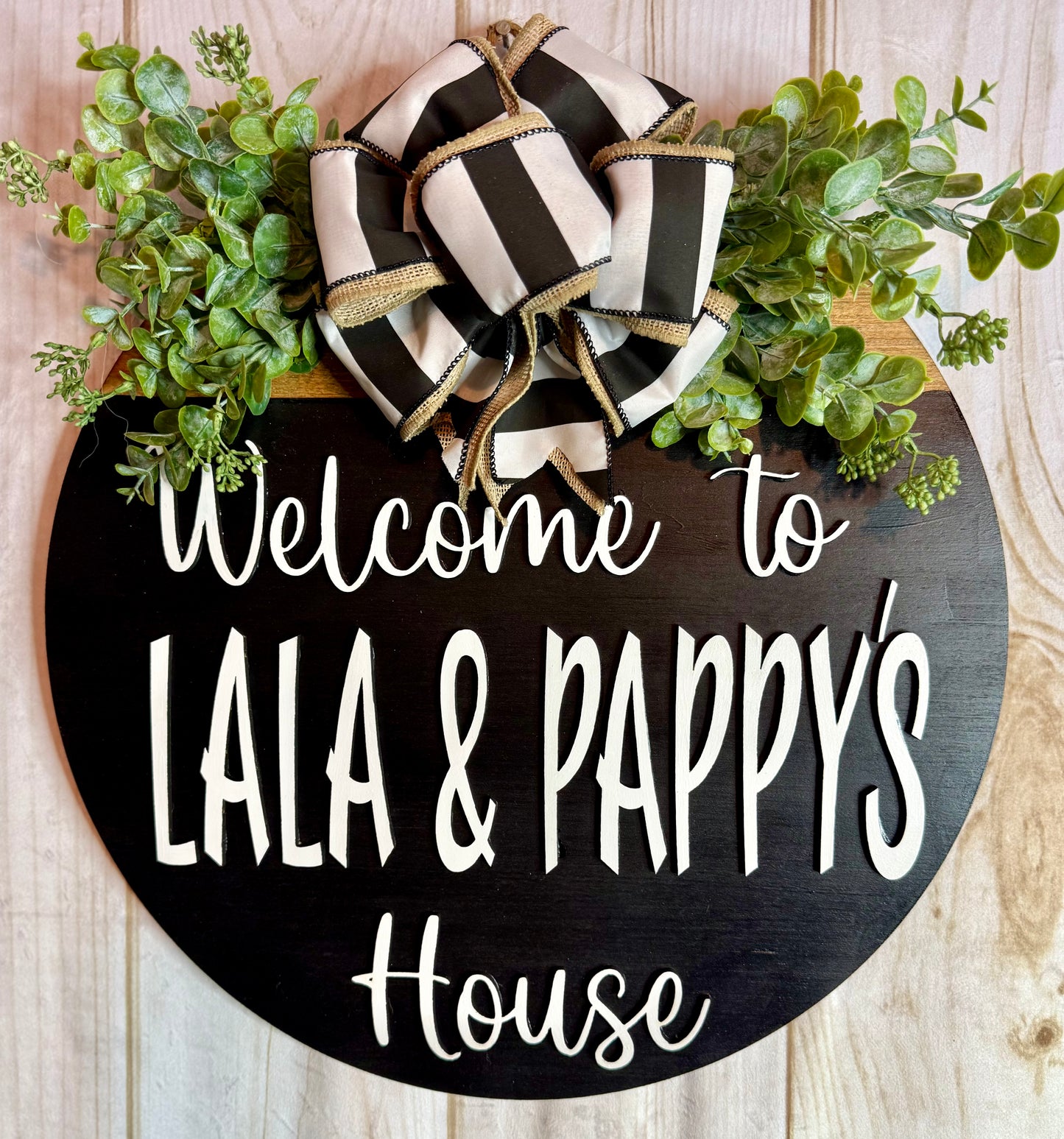 Grandparents Welcome Door Hanger