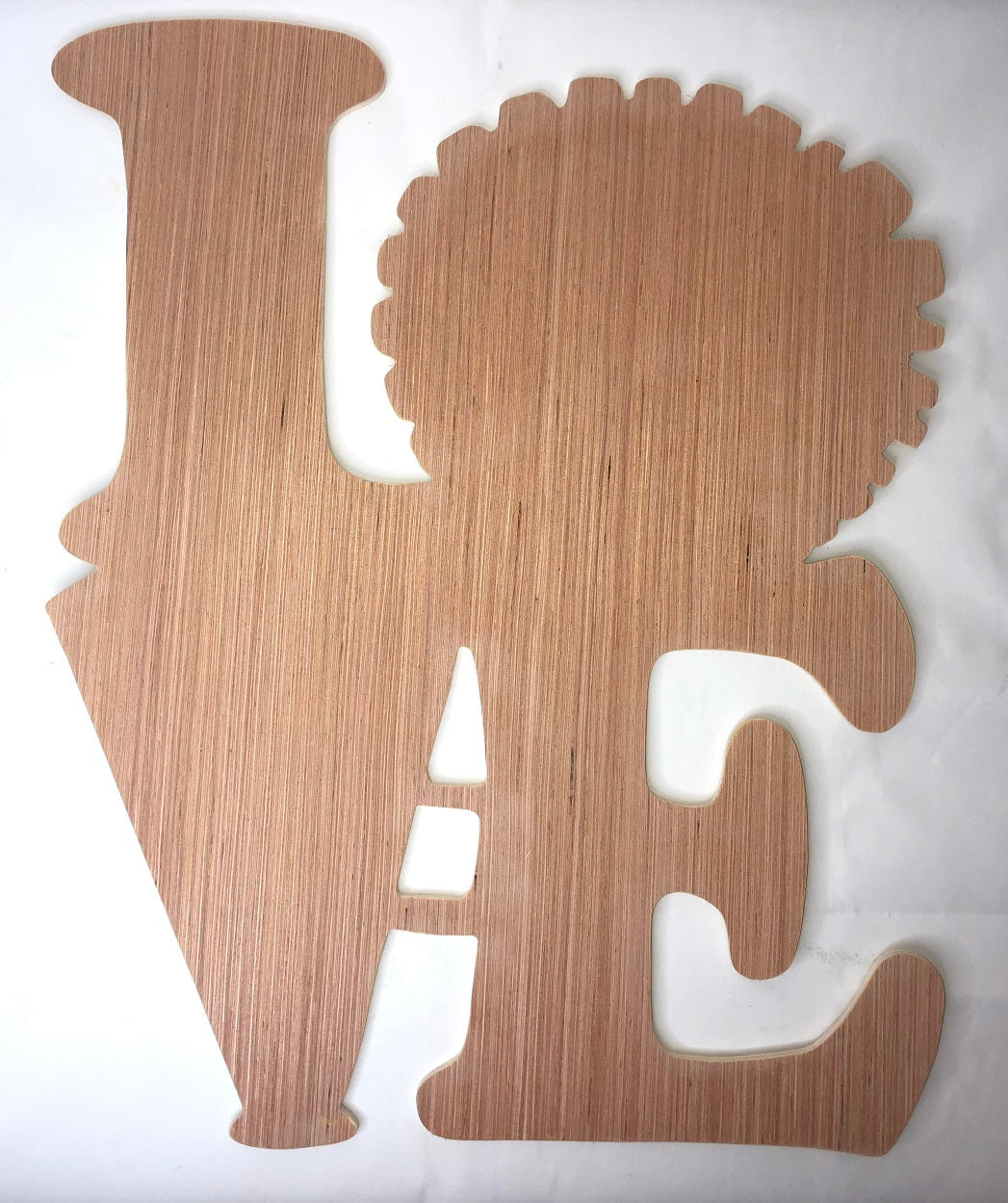 Love Cheer Wood Door Hanger Blank