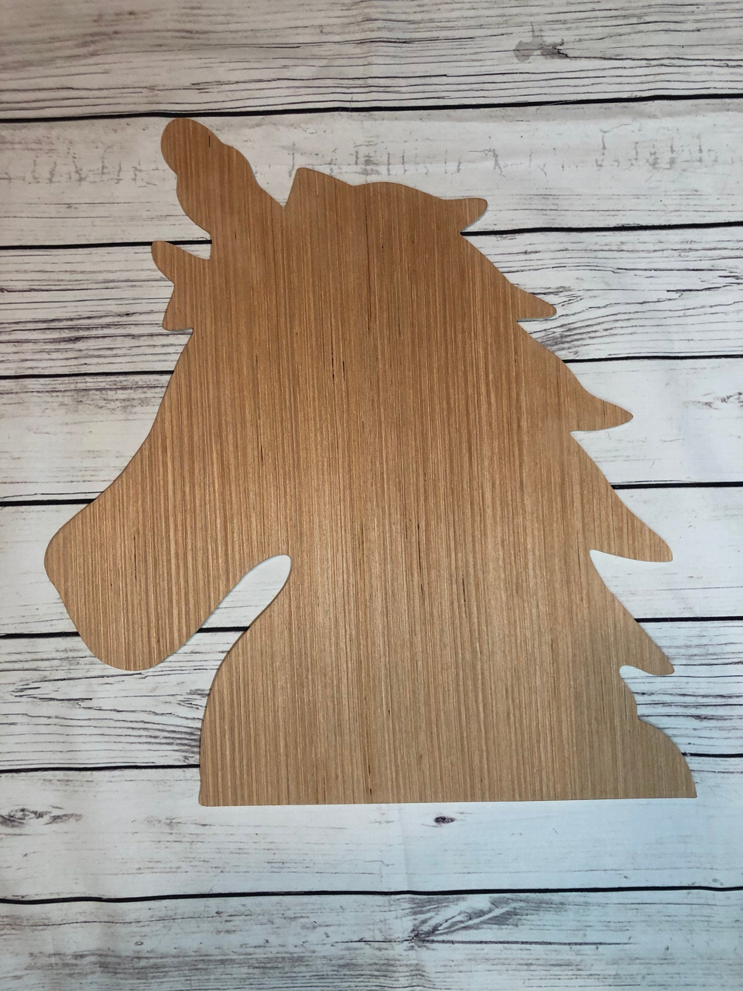 Unicorn Wood Door Hanger Blank