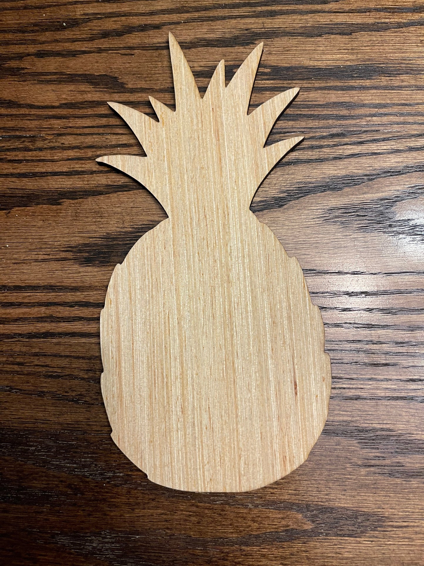 DIY Pineapple Door Hanger - Blank Pineapple Door hanger - Blank Wood Door Hanger - Summer Door Hanger - Unfinished Door Hanger