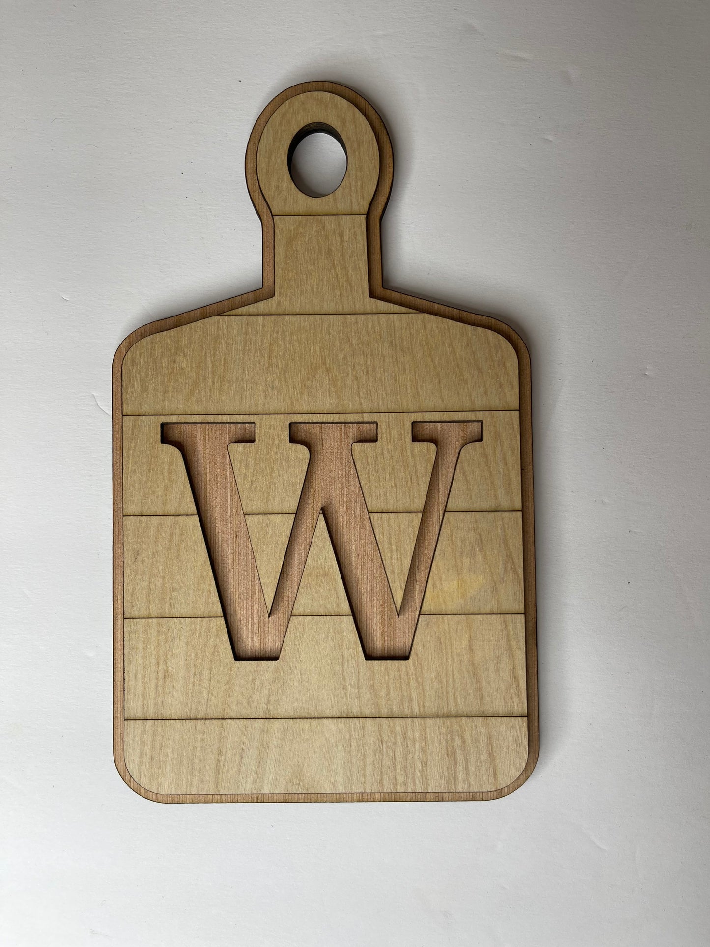 Mini Cutting Board Decor Sign - Blank Personalized Cutting Board - Cutting Board Accent Piece -Tier Tray Decor - DIY Craft Supply