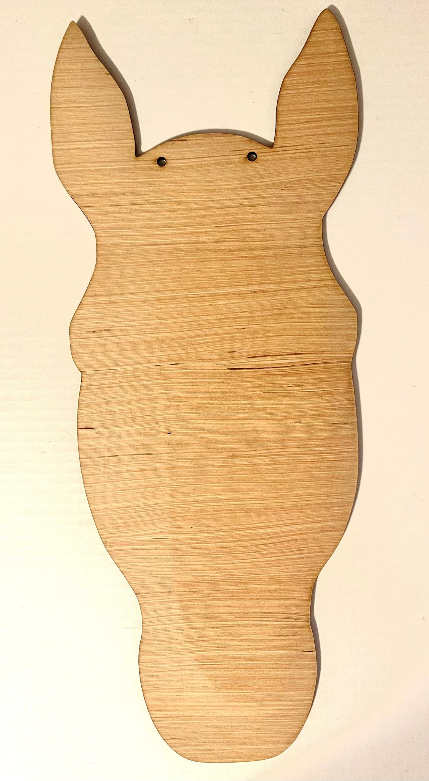 Horse Head Door Hanger - Blank Door Sign - DIY Craft Supply - Unfinished - Ready to Paint