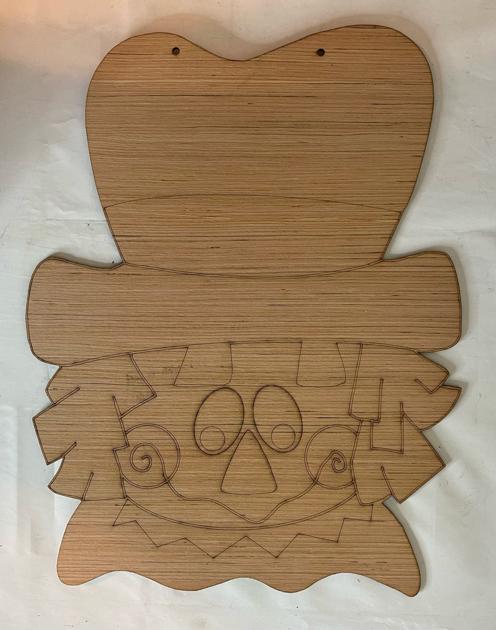 Scarecrow Wood Door Hanger Blank
