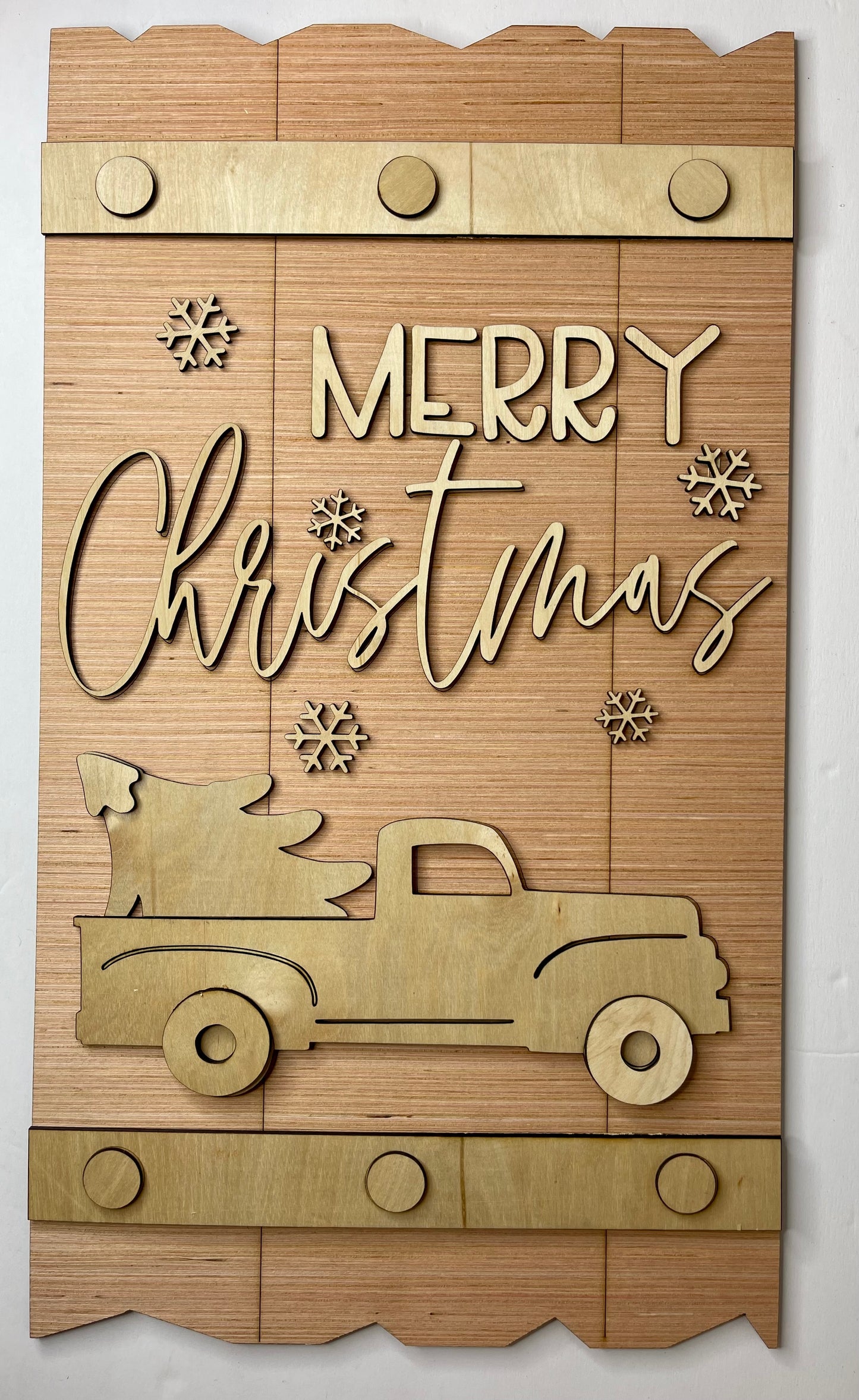 Christmas Truck Sign