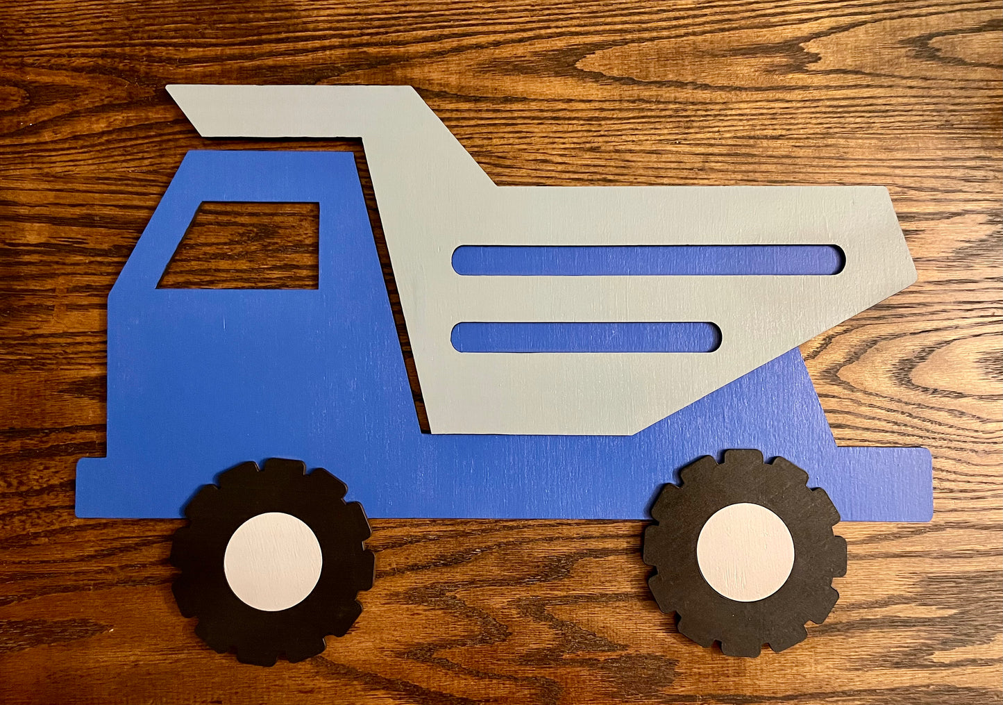 Dump Truck Wall Hanging - Boys Room Decor - Kids Room