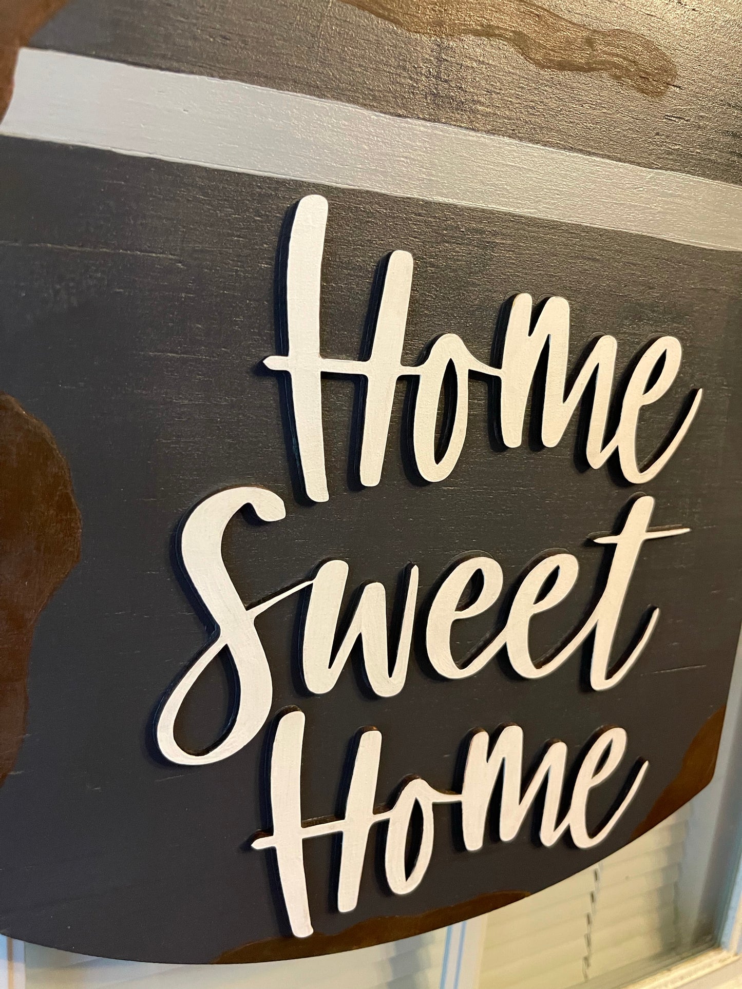 Sunflower Milk Can Wood Door Hanger