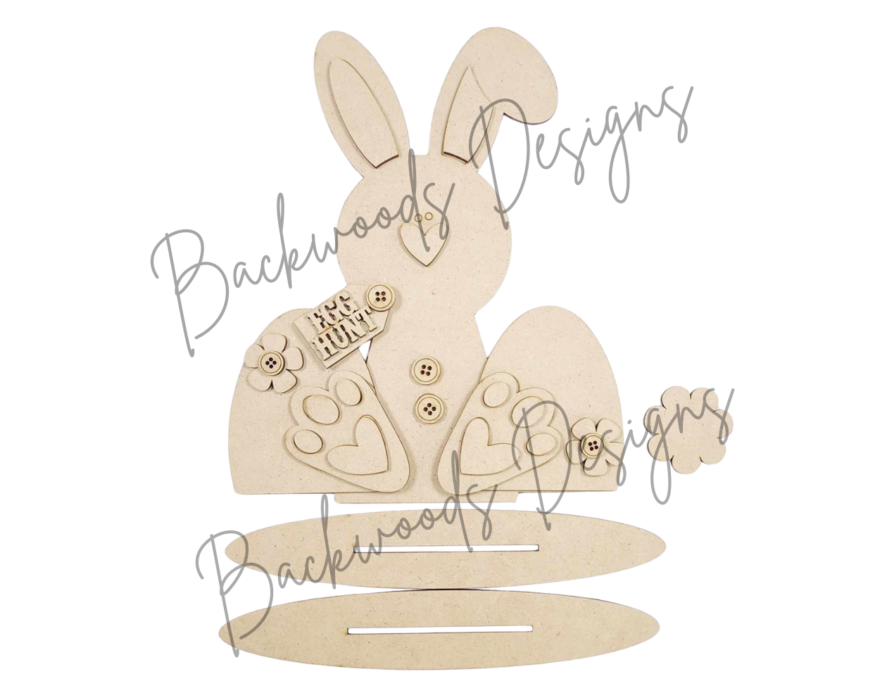 Primitive Bunny Easter DIY Shelf Sitter