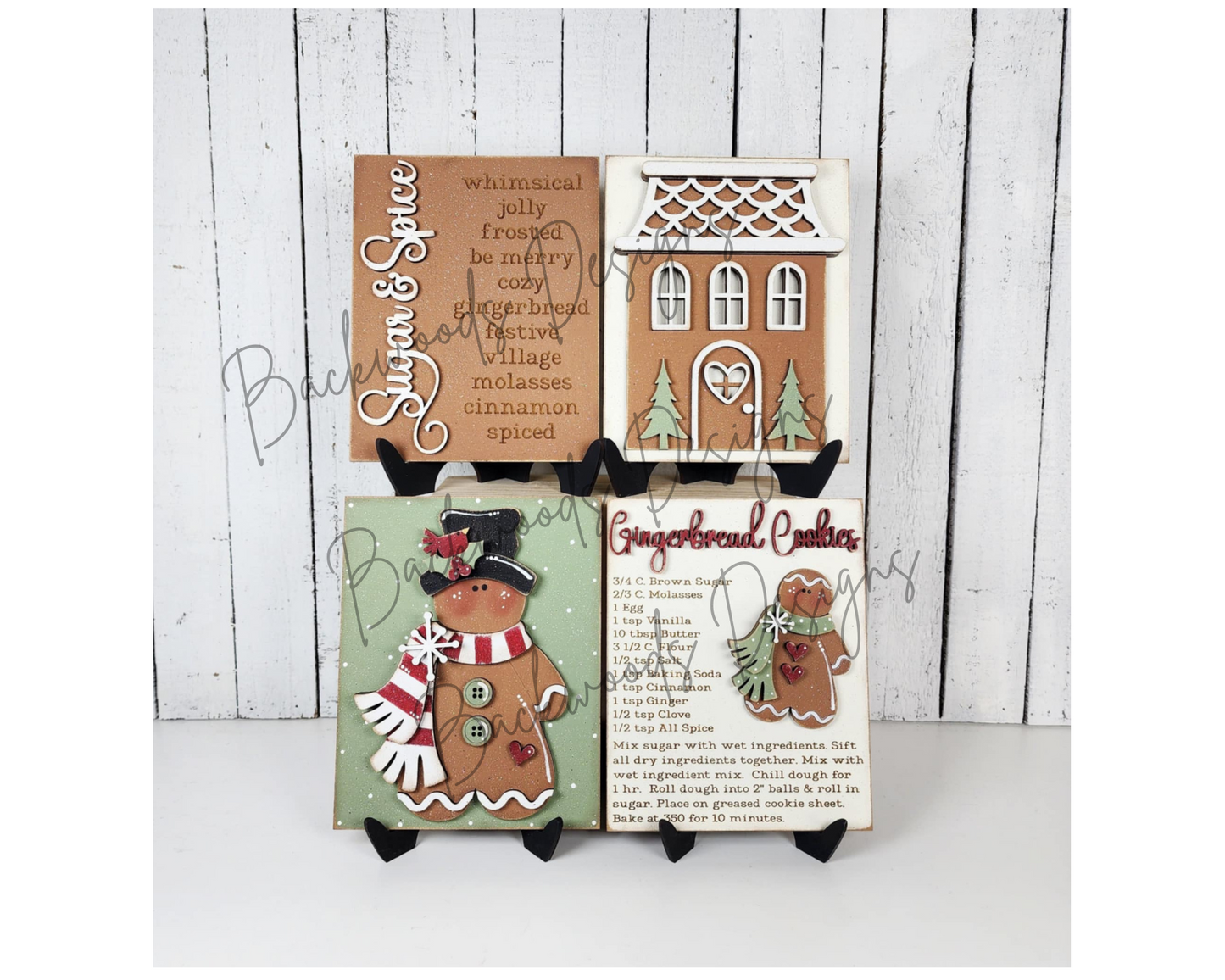 Victorian Gingerbread Signs DIY