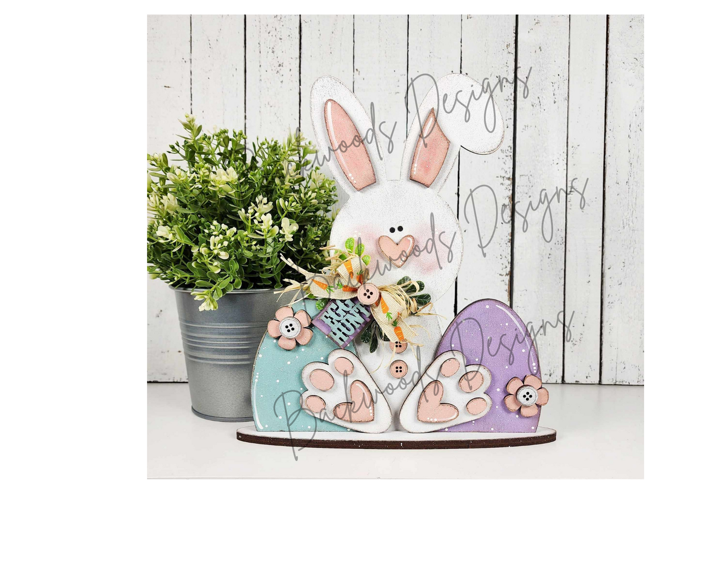 Primitive Bunny Easter DIY Shelf Sitter