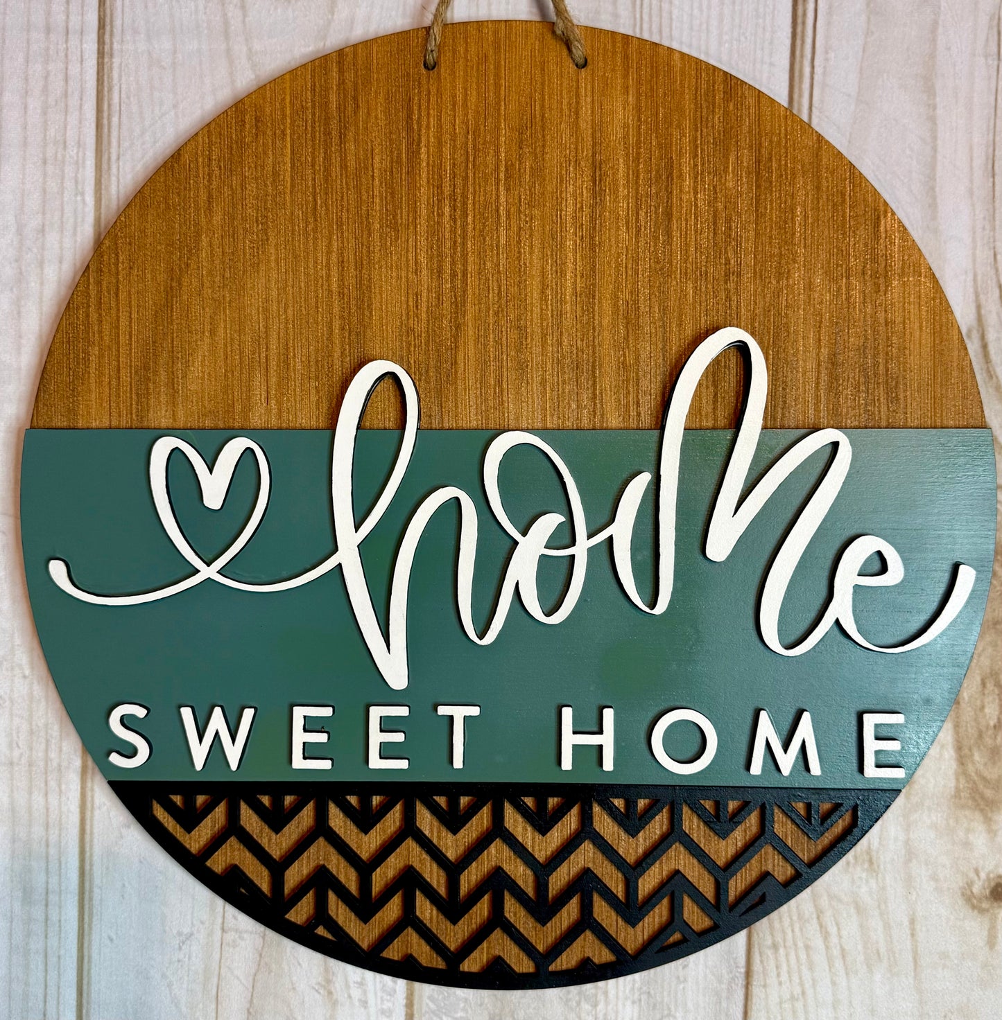 Home Sweet Home Year Round Door Hanger