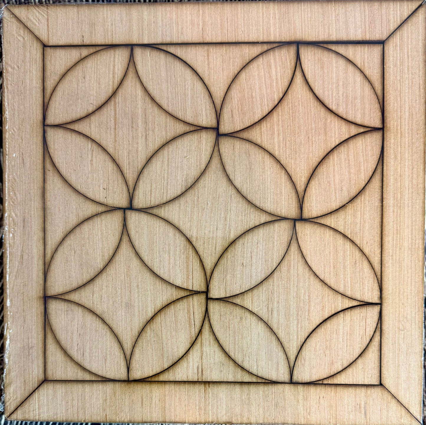 Celtic Design Wood Barn Quilt Block Unfinished