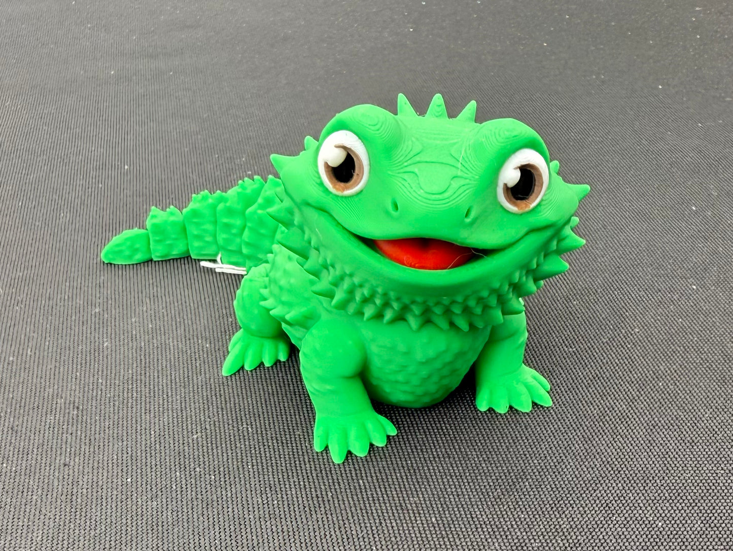 Cute Bearded Dragon 3D Printed Toy