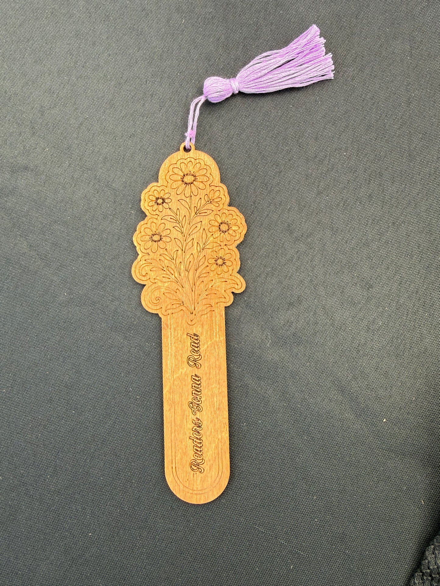 Floral Wood Bookmarks
