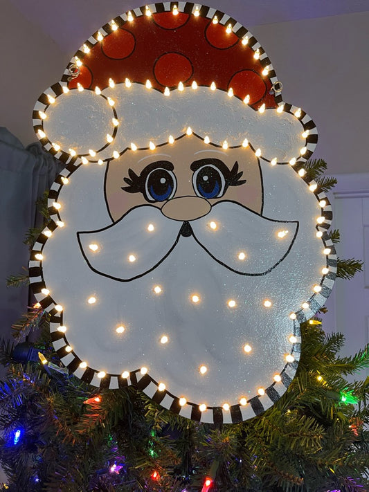 Santa Claus Christmas Tree Topper