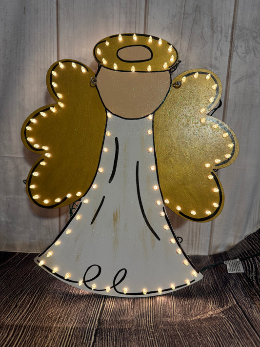 Angel Christmas Tree Topper - Lighted Tree Topper