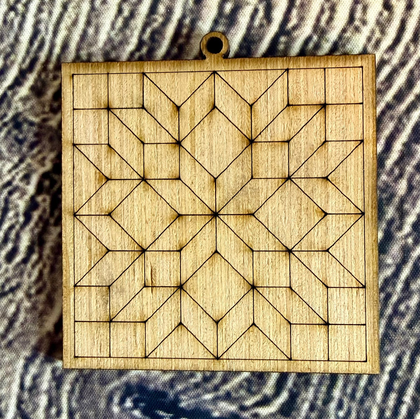 Ready to Paint Barn Quilt Ornaments