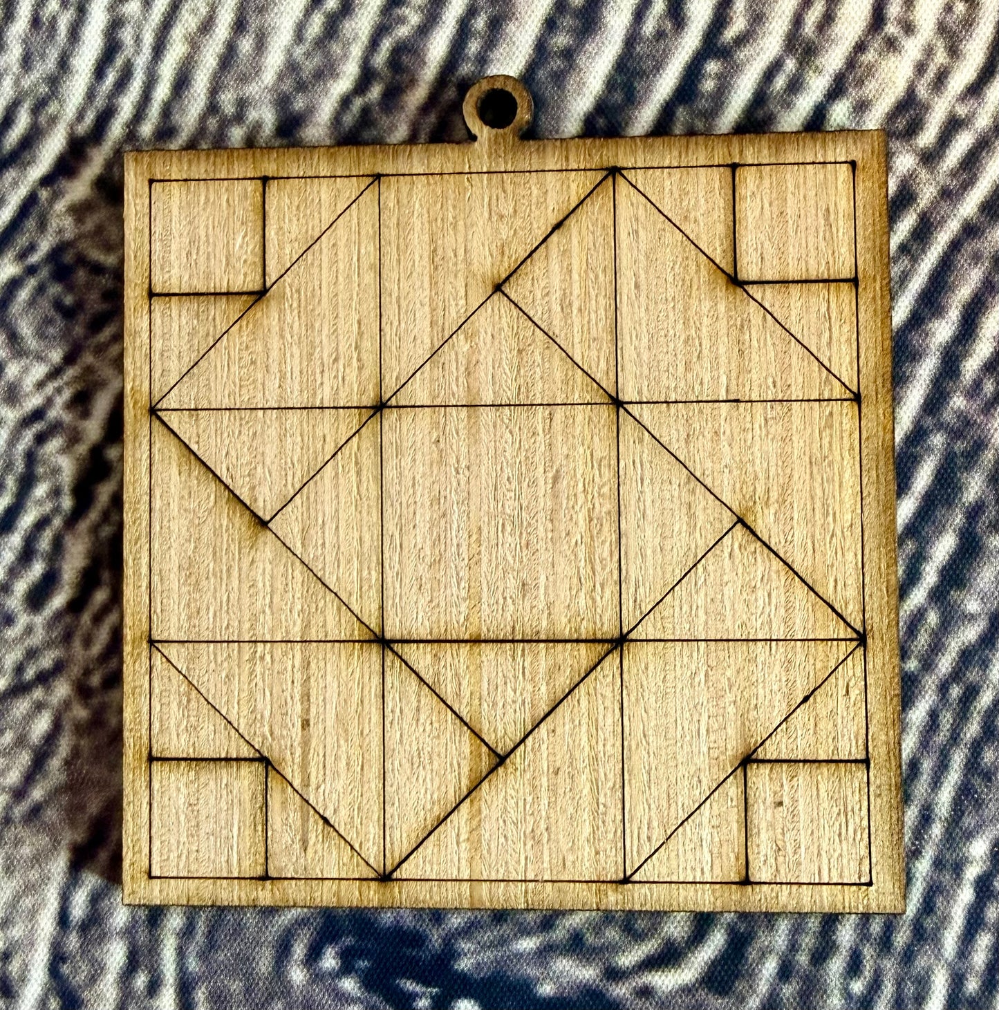 Ready to Paint Barn Quilt Ornaments