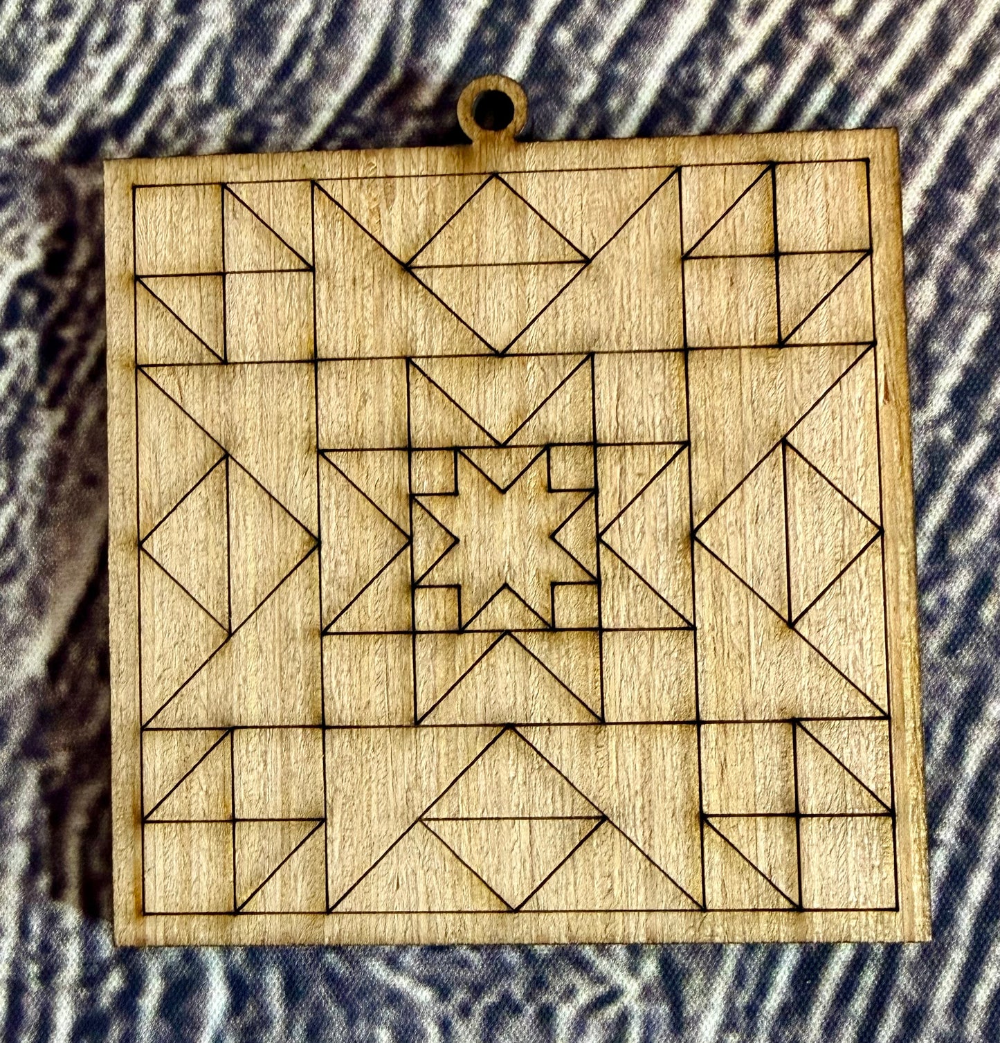 Ready to Paint Barn Quilt Ornaments