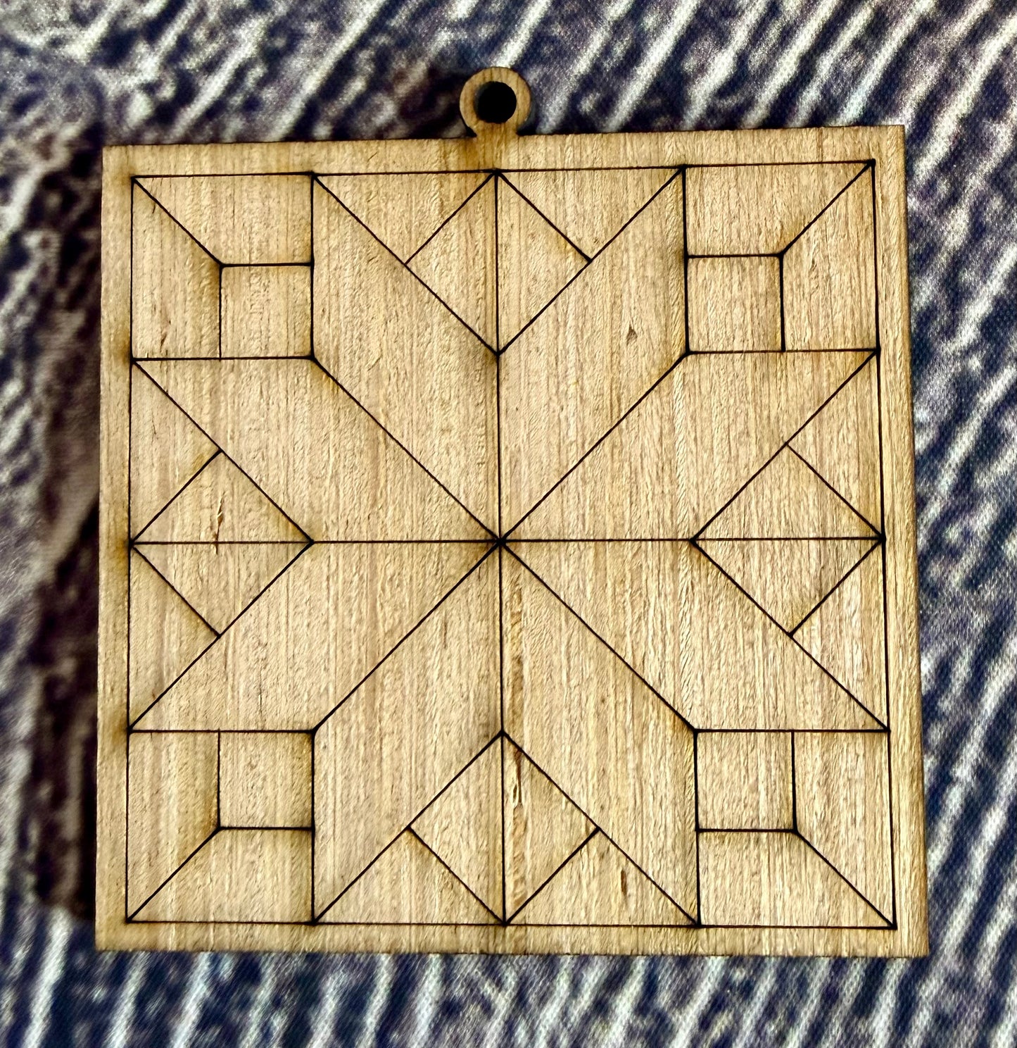 Ready to Paint Barn Quilt Ornaments