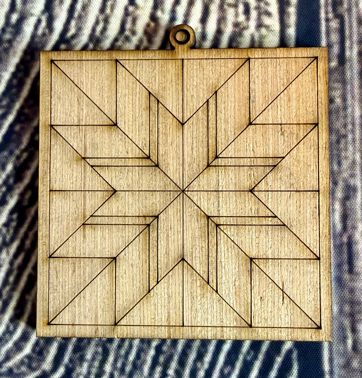 Ready to Paint Barn Quilt Ornaments