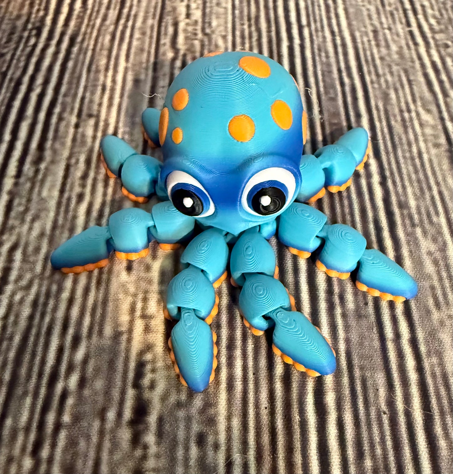 Small Octopus 3D Printed Toy