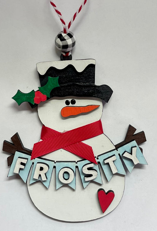 Snowman Christmas Ornaments