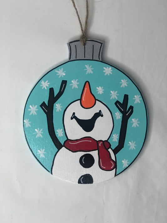 Snowman Christmas Ornament