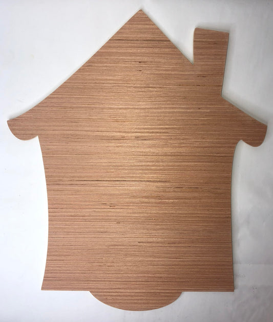 House Wood Door Hanger Blank