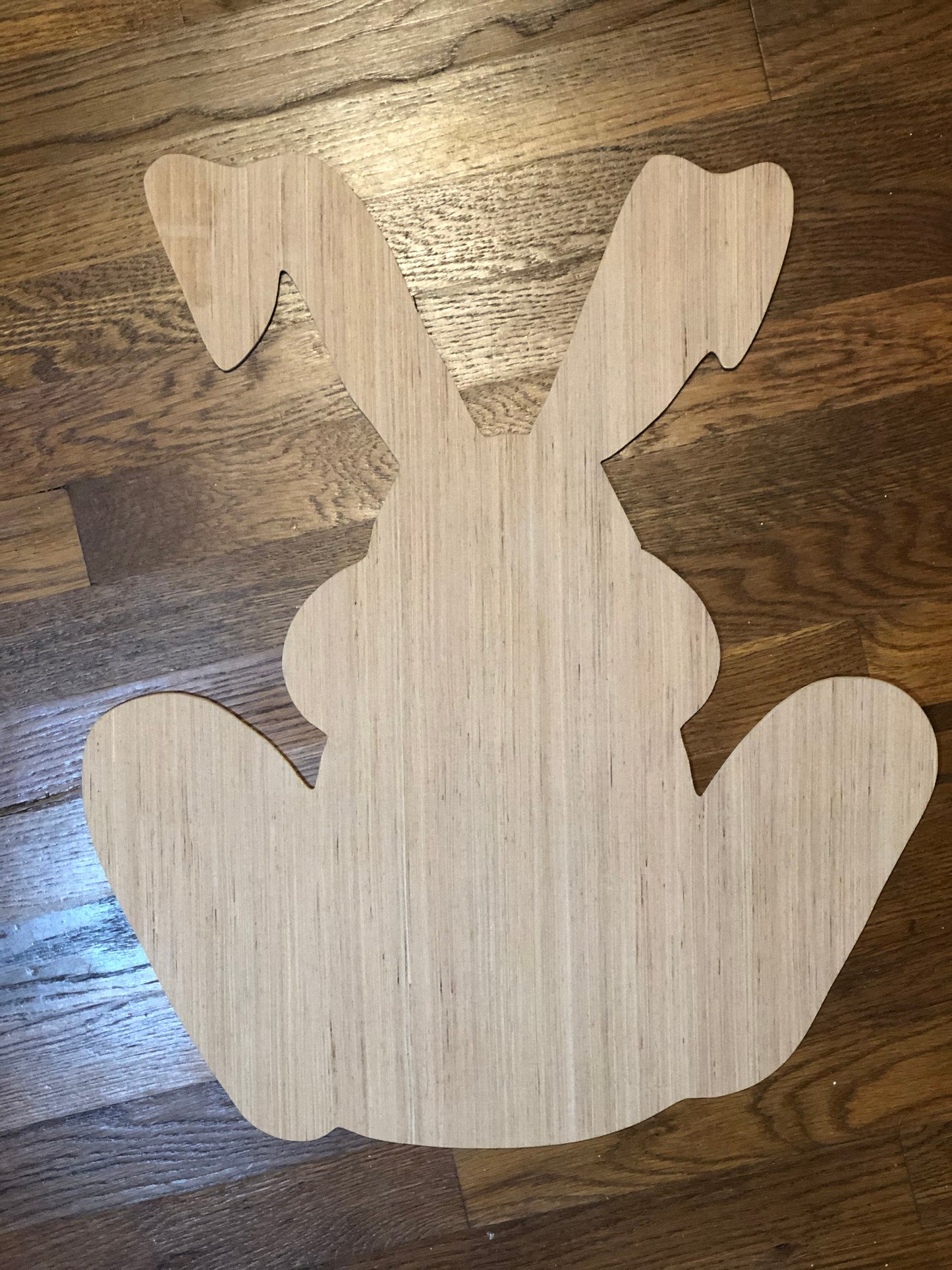 Easter Bunny Door Hanger Blank