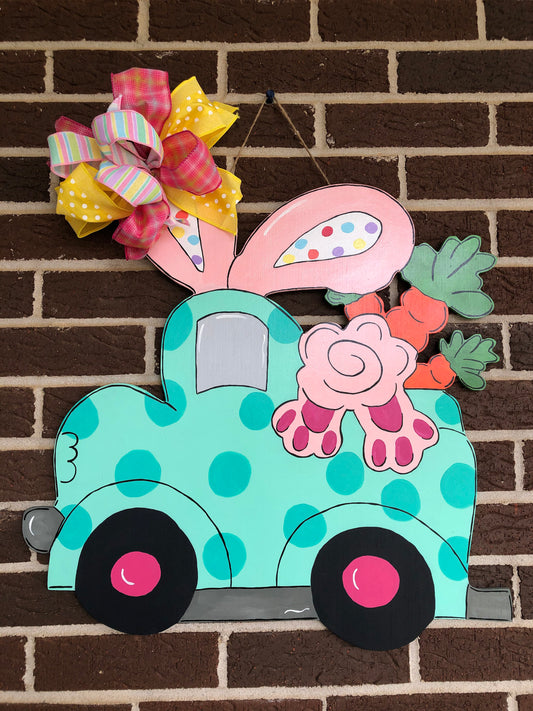 Bunny Truck Door Hanger