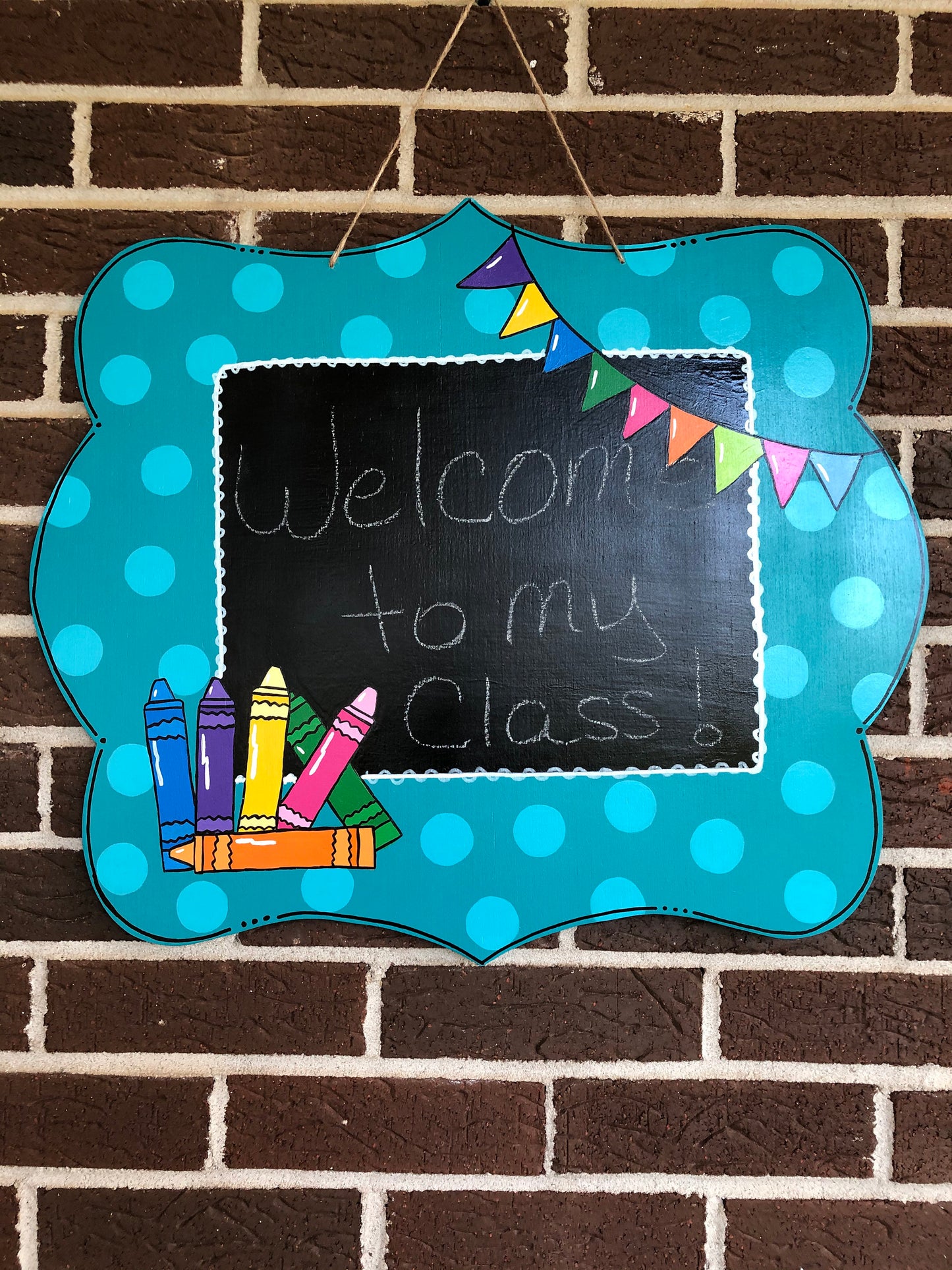 Back To School Door Hanger