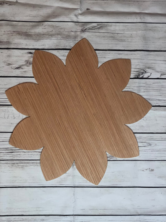 Sunflower Wood Door Hanger Blank