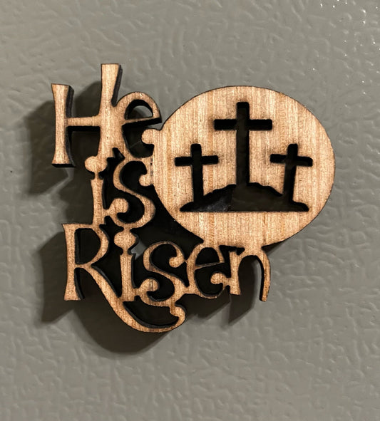 He is risen magnets - Religious magnets - Easter magnets