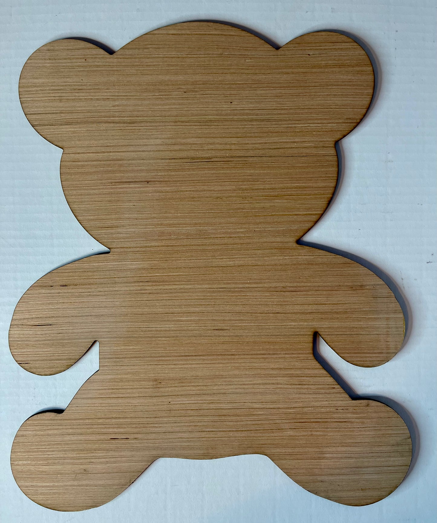 Teddy Bear Wood Door Hanger Blank