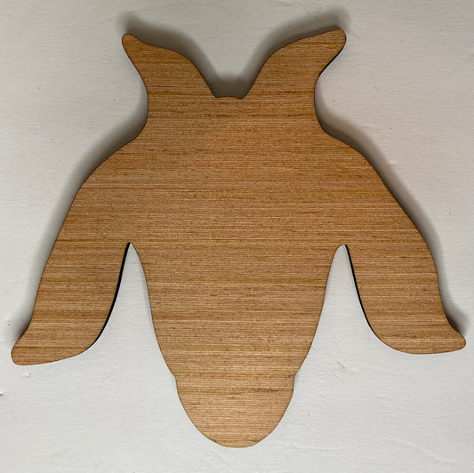 Goat Head Wood Door Hanger Blank