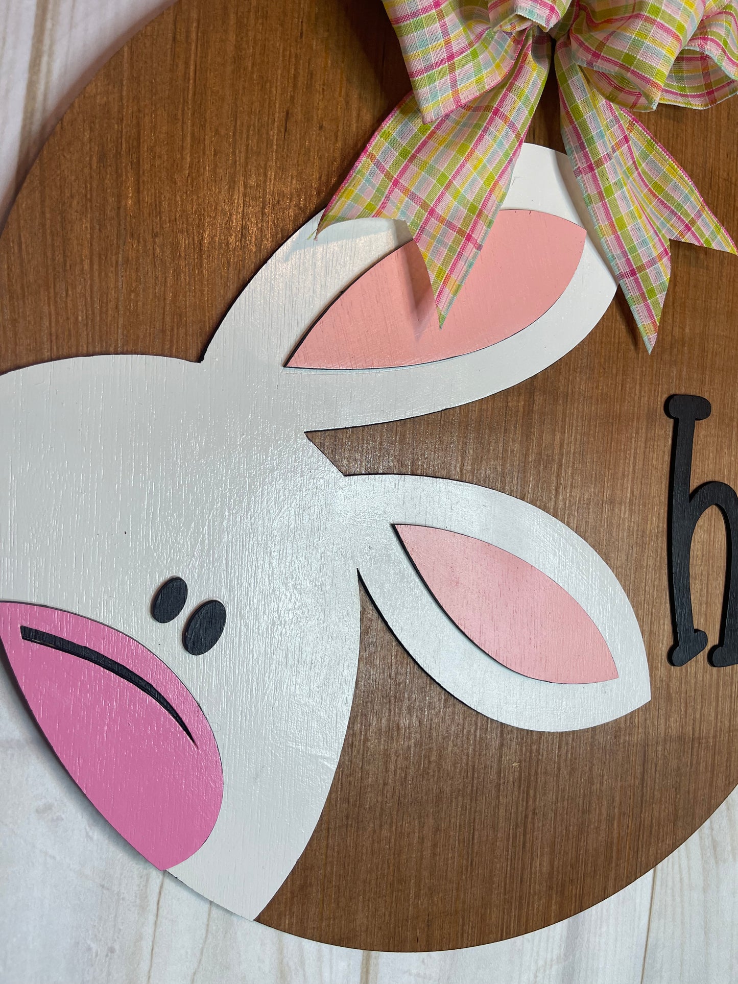 Bunny Hi Door Hanger